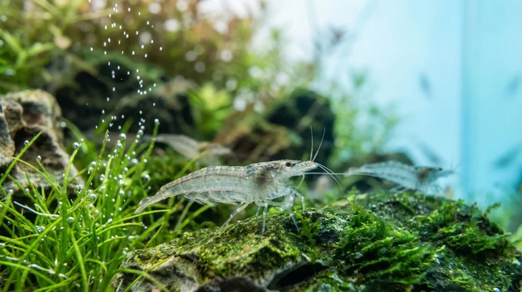 Toxicité du bleu de méthylène pour les invertébrés d'eau douce (crevettes, escargots) : impact sur le système nerveux et l'oxygénation des branchies.