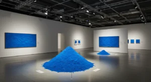 Bleu de méthylène - LE BLEU DE MÉTHYLÈNE DANS L'ART CONTEMPORAIN